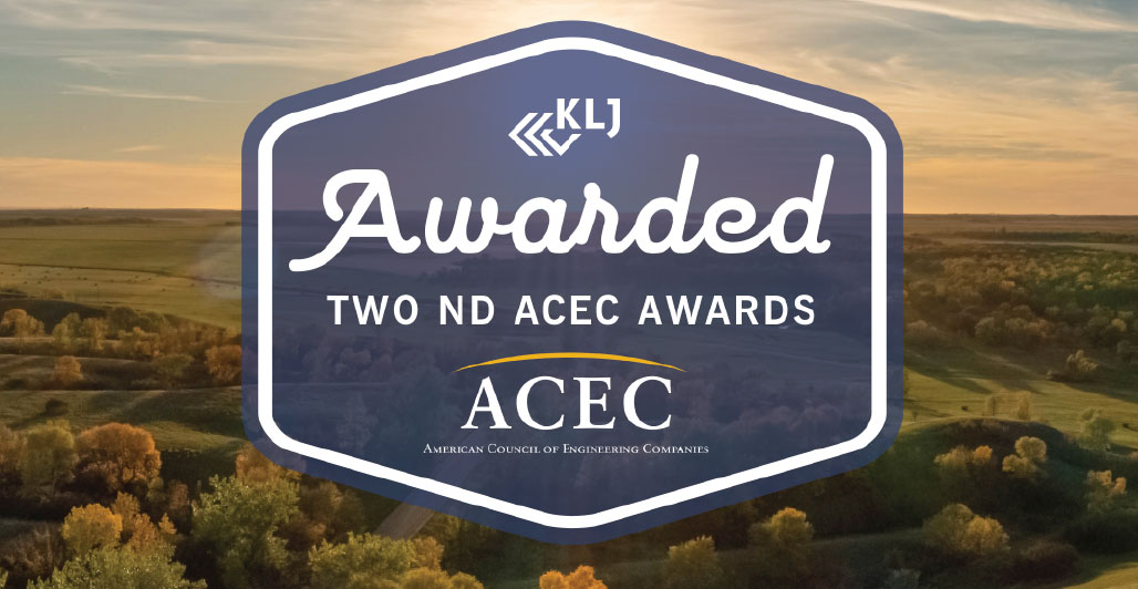 KLJ Receives Two ACEC/ND Awards