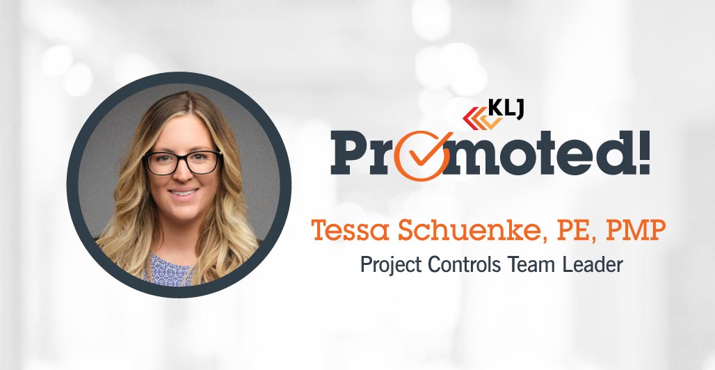 Tessa Schuenke Promoted to Project Controls Team Leader