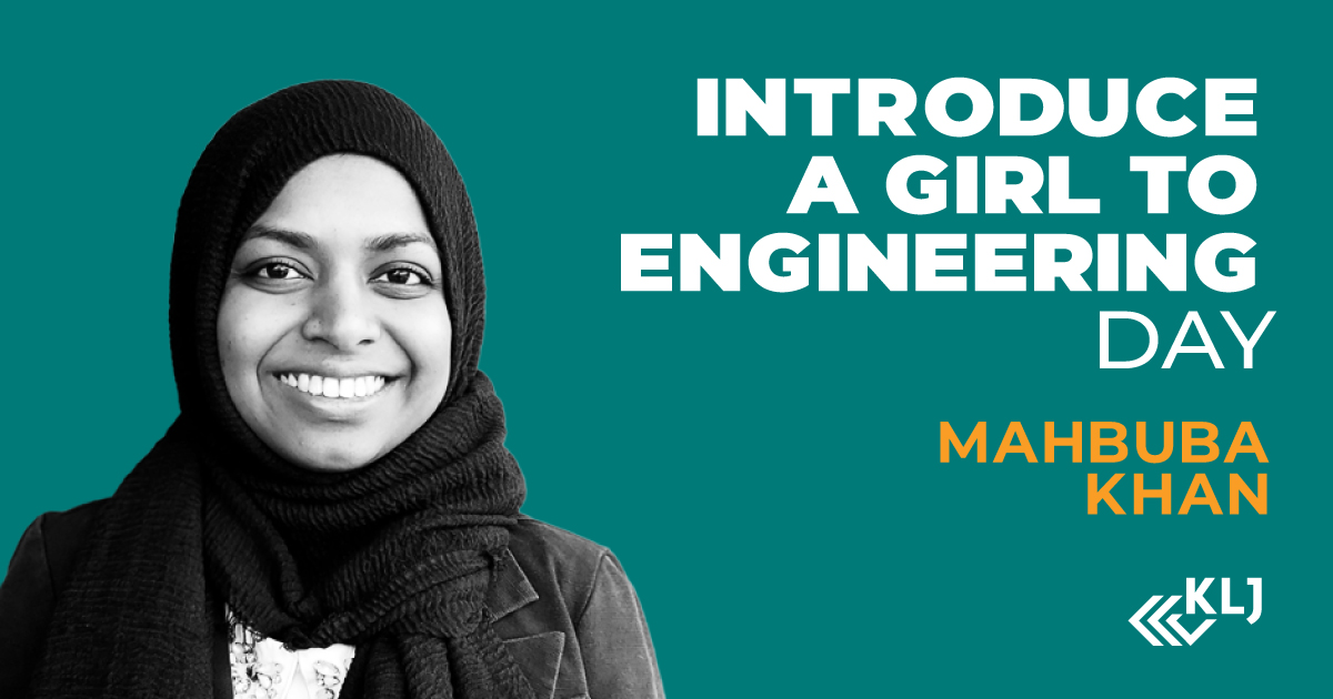 Introduce a Girl to Engineering Day with Mahbuba Khan