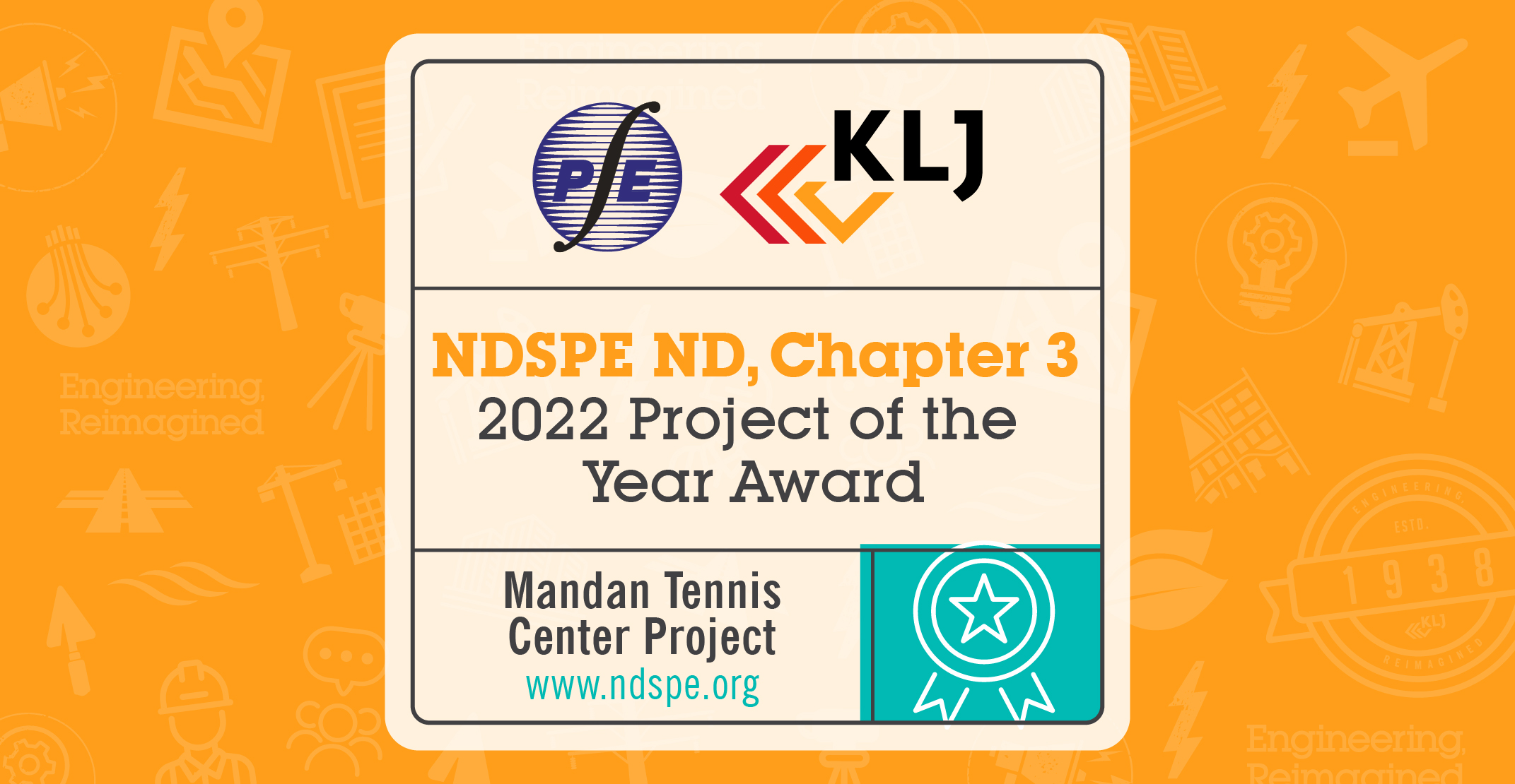 KLJ Earns NDSPE 2022 Project of the Year Award