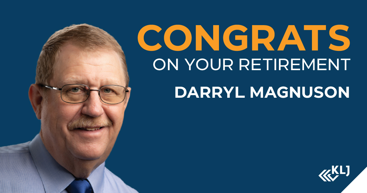 KLJ Announces the Retirement of Darryl Magnuson