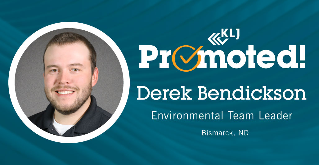 Bendickson Promoted to Environmental Team Leader