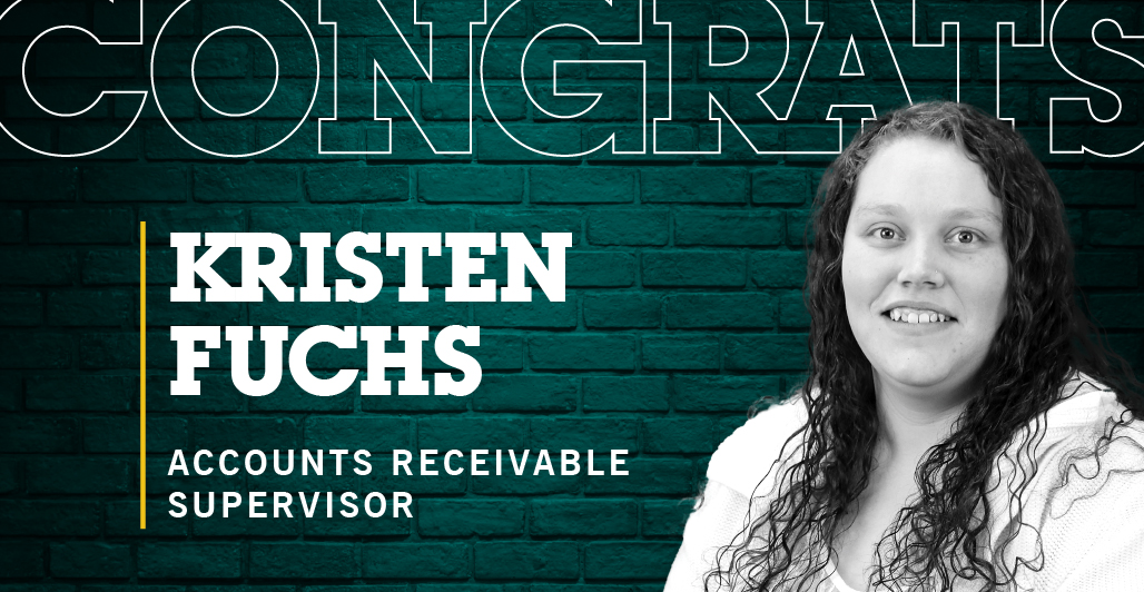 Kristen Fuchs Promoted to Accounts Receivable Supervisor