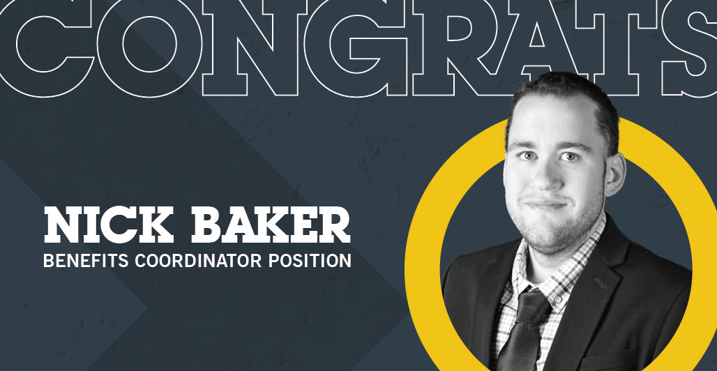 Baker Promoted to Benefits Coordinator